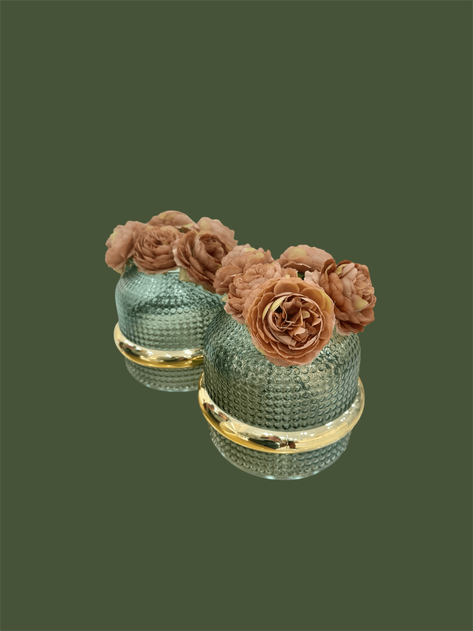 EMERALD GLOW VASE 